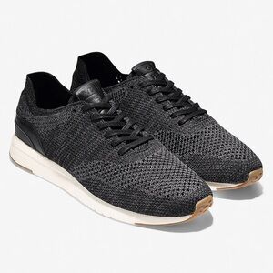 Cole Haan GrandPro Running Sneaker Black Magnet Stitchlite Men’s Size 12